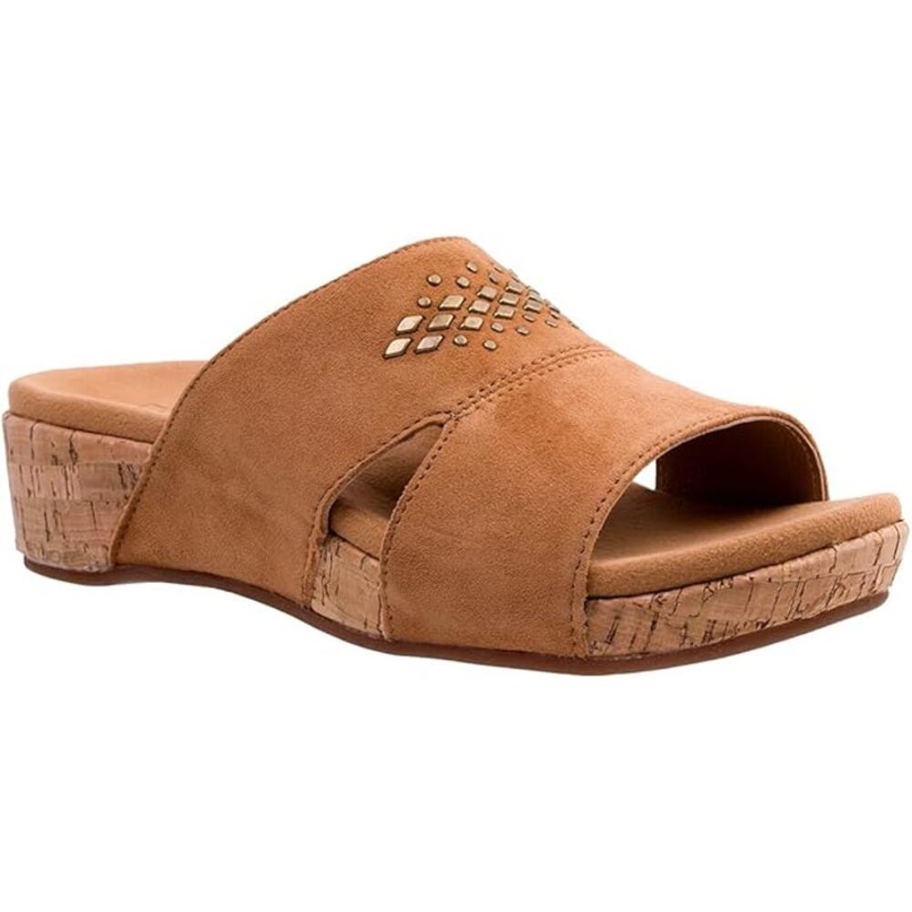 Spenco NWT Passport Wedge Slide Sandal